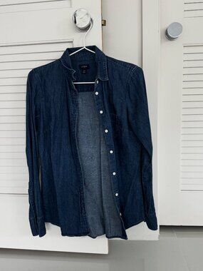 Jcrew denim shirt size xs